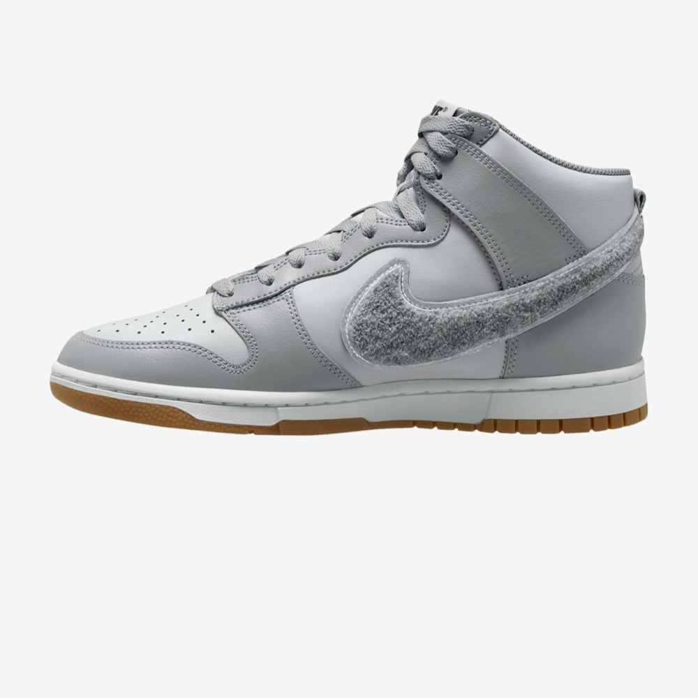 Nike Gray High-Top Athletic Shoes - Picture 2 of 13